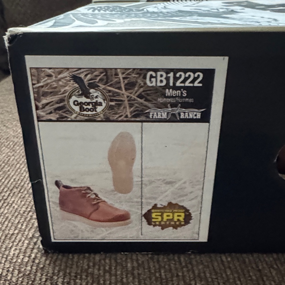 Georgia Boot Men's Brown Farm Ranch Footwear